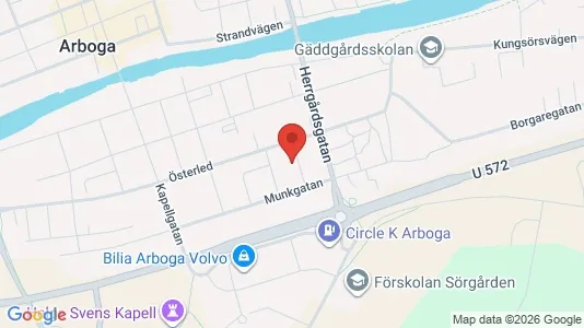 Apartments for rent i Arboga - kort over placeringen