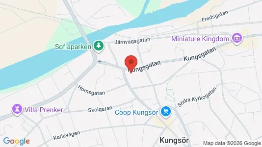 Apartments for rent i Kungsör - kort over placeringen