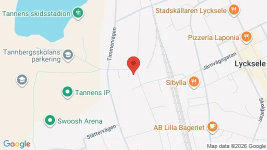 Apartments for rent in Lycksele - Photo from Google Street View