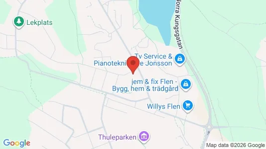 Apartments for rent i Flen - kort over placeringen