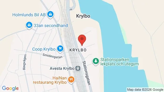 Apartments for rent i Avesta - kort over placeringen