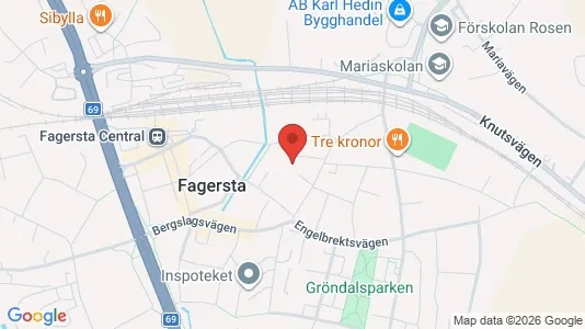 Apartments for rent in Fagersta - Photo from Google Street View