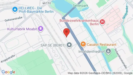 Apartments for rent i Berlin Mitte - kort over placeringen