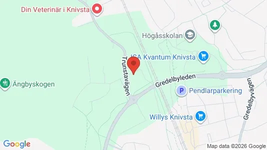 Apartments for rent i Knivsta - kort over placeringen