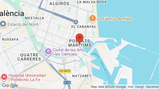 Apartments for rent in Valencia Poblats Marítims - Photo from Google Street View