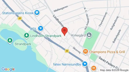 Apartments for rent i Nørresundby - kort over placeringen