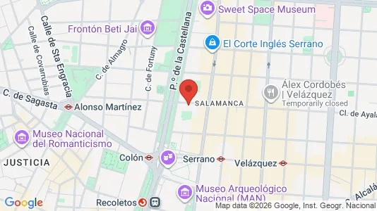 Apartments for rent in Madrid Salamanca - Photo from Google Street View