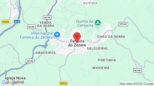 Apartments for rent in Ferreira do Zêzere - Photo from Google Street View