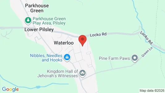 Apartments for rent i Chesterfield - Derbyshire - kort over placeringen