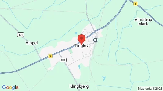 Apartments for rent i Tinglev - kort over placeringen