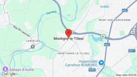 Apartments for rent in Montigny-le-Tilleul - Photo from Google Street View