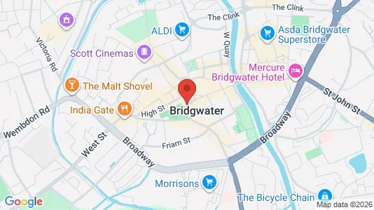 Apartments for rent in Bridgwater - Somerset - Photo from Google Street View