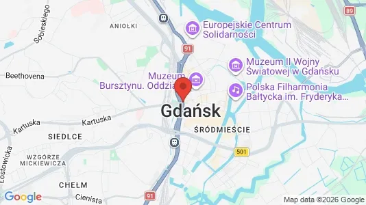 Apartments for rent in Gdańsk - Photo from Google Street View