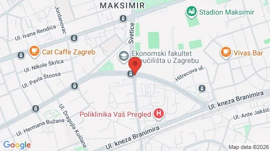 Apartments for rent i Sljeme (Medvednica-Tomislavac) - kort over placeringen