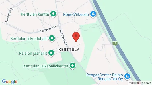 Apartments for rent i Raisio - kort over placeringen