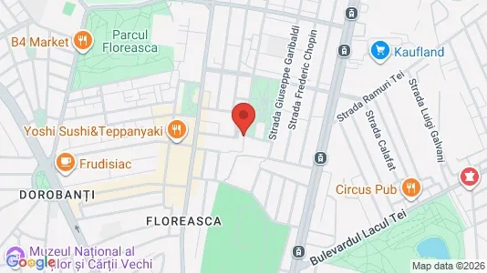 Apartments for rent i Bucharest - Sectorul 2 - kort over placeringen
