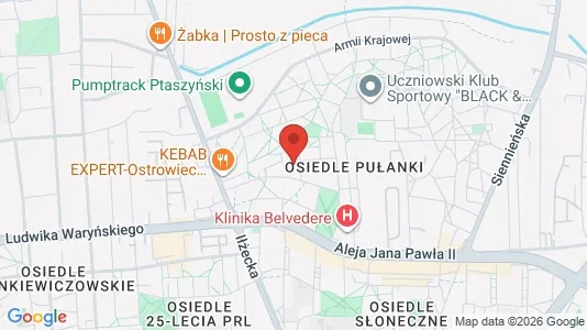 Apartments for rent in Ostrowiecki - Photo from Google Street View
