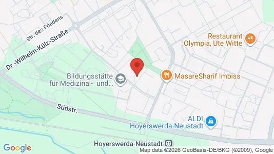 Apartments for rent i Bautzen - kort over placeringen