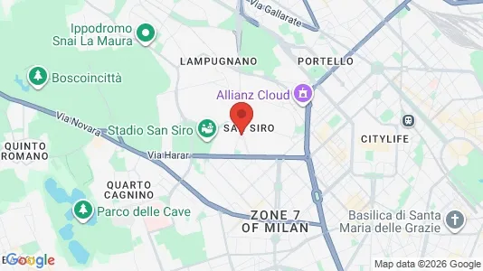 Apartments for rent in San Siro - Photo from Google Street View