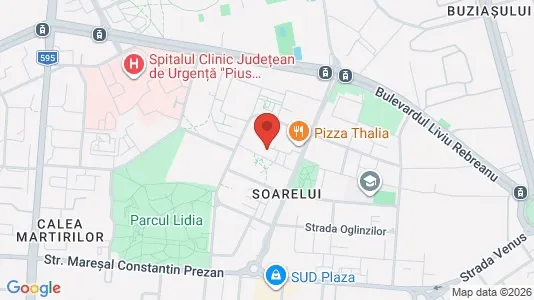Apartments for rent i Timişoara - kort over placeringen