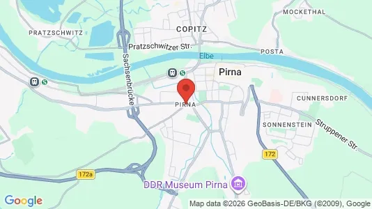 Apartments for rent i Saxon Switzerland-Eastern Ore Mountains - kort over placeringen