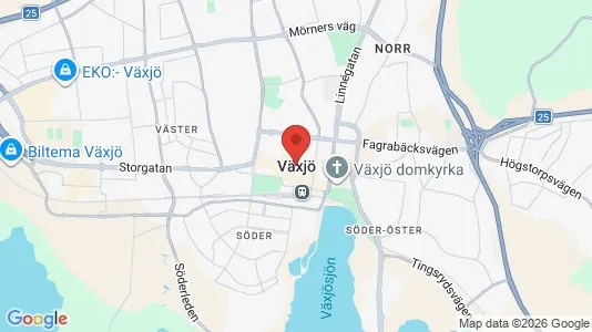 Rooms for rent in Växjö - Photo from Google Street View