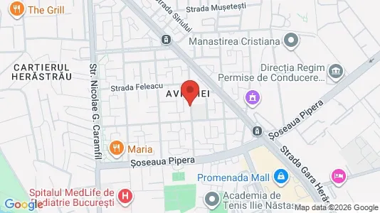 Apartments for rent i Bucharest - Sectorul 1 - kort over placeringen