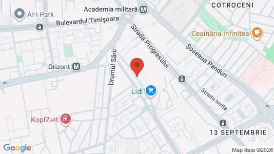 Apartments for rent i Bucharest - Sectorul 1 - kort over placeringen