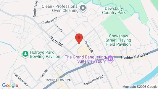 Apartments for rent i Dewsbury - West Yorkshire - kort over placeringen