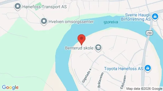 Apartments for rent i Ringerike - kort over placeringen