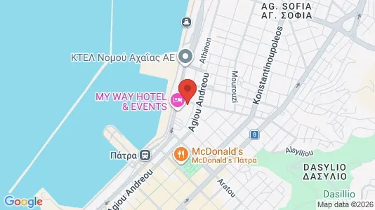 Apartments for rent in Patras - Photo from Google Street View