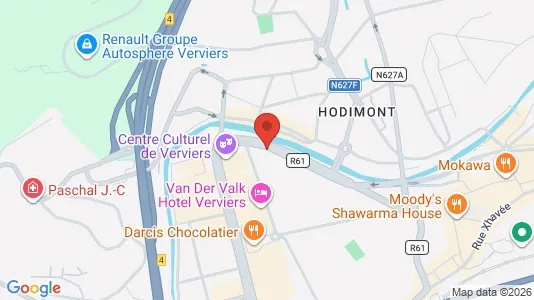 Apartments for rent in Verviers - Photo from Google Street View