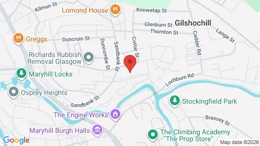 Apartments for rent i Glasgow - Lanarkshire - kort over placeringen
