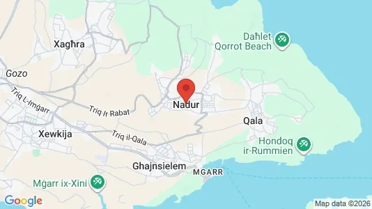 Houses for rent i Il-Nadur - kort over placeringen
