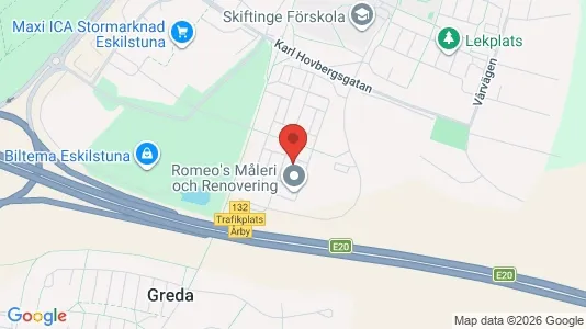 Apartments for rent i Eskilstuna - kort over placeringen