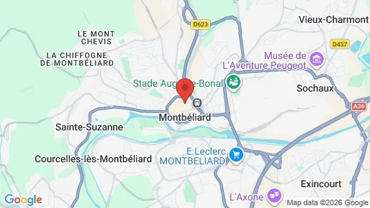 Houses for rent in Montbéliard - Photo from Google Street View