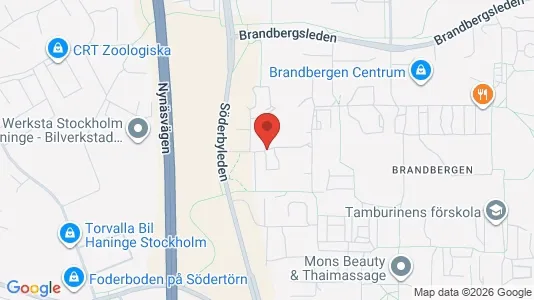 Apartments for rent i Haninge - kort over placeringen