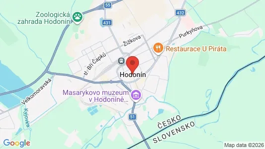 Apartments for rent in Hodonín - Photo from Google Street View