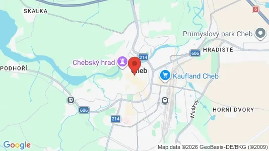 Apartments for rent in Cheb - Photo from Google Street View