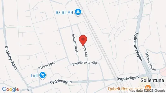 Apartments for rent i Sollentuna - kort over placeringen