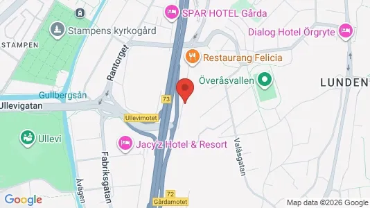 Apartments for rent i Örgryte-Härlanda - kort over placeringen