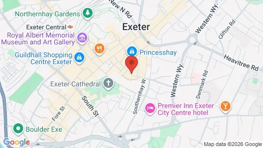 Apartments for rent in Exeter - Devon - Photo from Google Street View