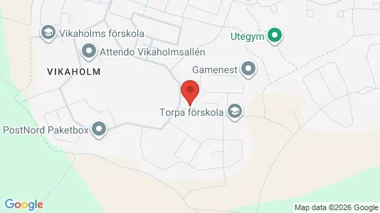 Apartments for rent i Växjö - kort over placeringen