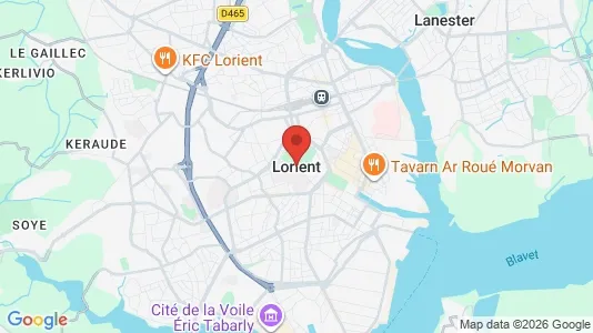 Houses for rent in Lorient - Photo from Google Street View