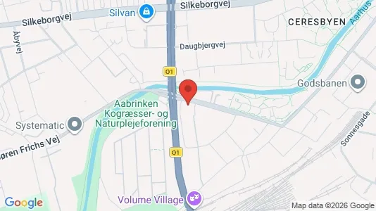 Apartments for rent i Aarhus C - kort over placeringen
