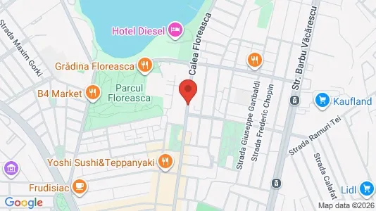 Apartments for rent i Bucharest - Sectorul 2 - kort over placeringen
