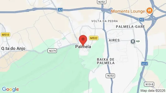 Apartments for rent i Palmela - kort over placeringen