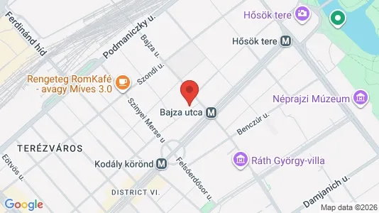 Apartments for rent i Budapest Újpest - kort over placeringen
