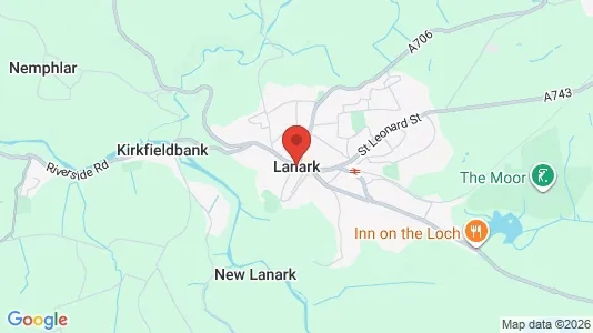 Apartments for rent in Lanark - Lanarkshire - Photo from Google Street View