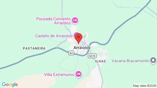 Apartments for rent i Arraiolos - kort over placeringen